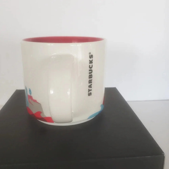 Starbucks You Are Here Toronto  Collection White/Red Coffee Mug. - Picture 4 of 8